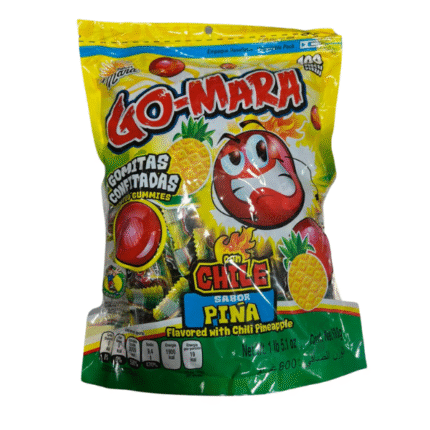 CHICLE GO-MARA PIÑA*100 600GR