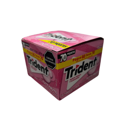 CHICLE TRIDENT*60 TUTTI FRUTTI*40
