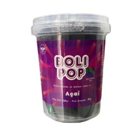 BOLI POP ACAI 500GR CJ*16
