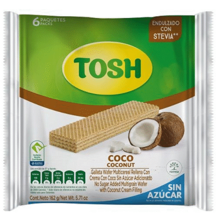 WAFERS MULTICEREAL COCO 180GR CJ*24