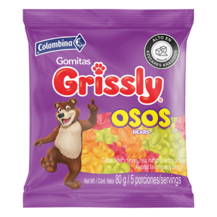 GOMAS GRISSLY OSOS 72GR*24