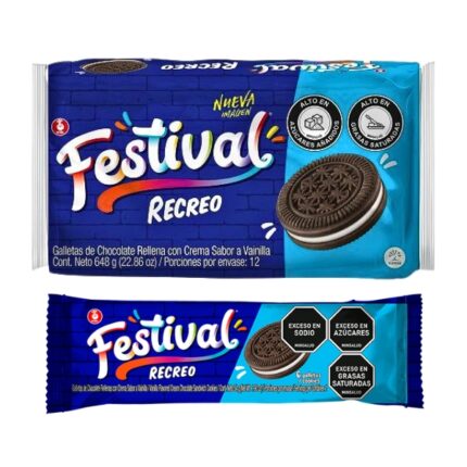 GALLETA FESTIVAL RECREO*6*6
