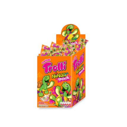 GOMAS TROLLI TORTU SPLASH BOLSA *100 500GR CJ*8