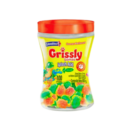 GOMA GRISSLY SPLASH BOMBONERA CJ*8