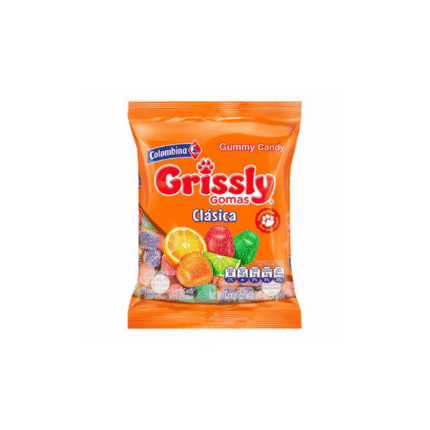 GOMAS GRISSLY GUSANOS ACIDOS 70GR CJ*24