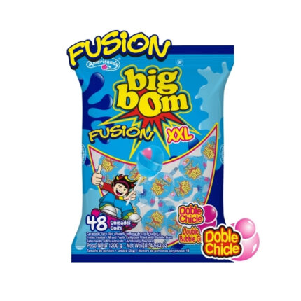 CHUPETA BIG BOM FRESA STRAWBERRY XXL *48 CJ*8