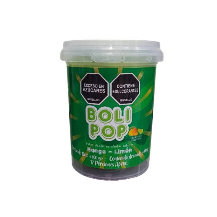 BOLI POP MANZANA VERDE 500GR CJ*16