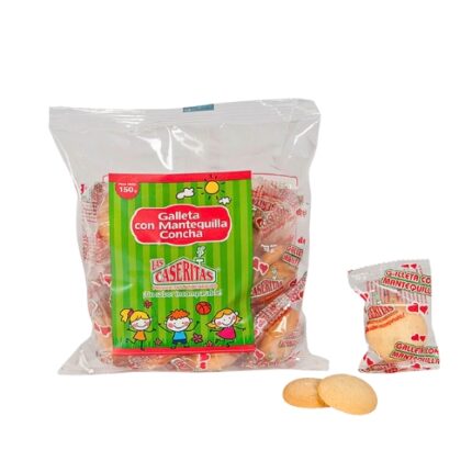 GALLETA CON MANTEQUILLA CASERITAS BOLSA 400GR