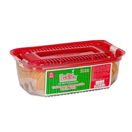 GALLETA RIZADA CASERITAS TARRO 460GR
