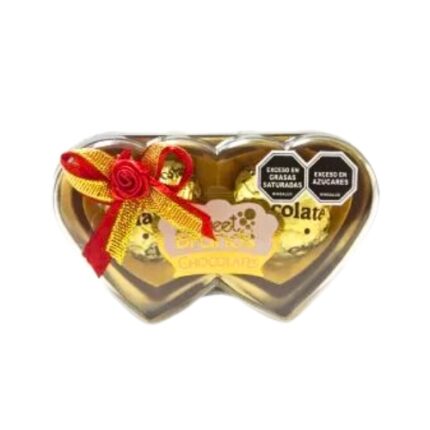 ESTUCHE SWEET BRANDS  DOBLE CORAZON T*2