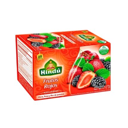 INFUSION HINDU FRUTOS ROJOS*20  144GR