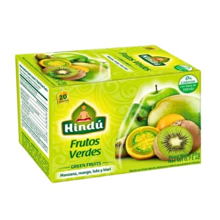 TE HINDU FRUTOS VERDES*18 144GR