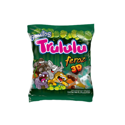 GOMAS TRULULU PEQ 80GR FEROZ *12