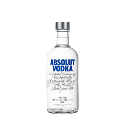 VODKA ABSOLUT 1/2 MEDIAS