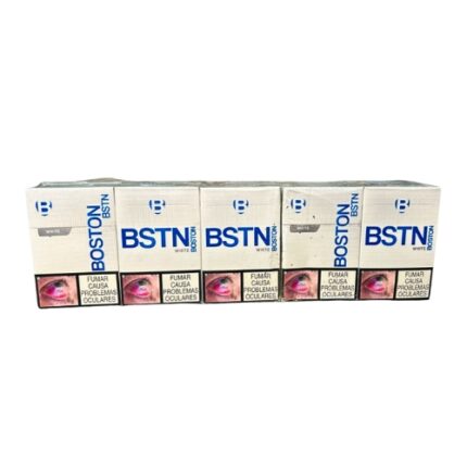 CIGARRILLO BOSTON WHITE KS 20 CJ*50