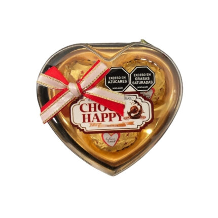 CHOCOLATE CHOCOHAPPY CORAZON*3 DORADO*90595