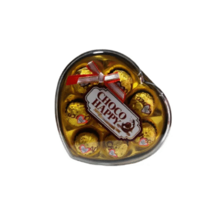 CHOCOLATE CHOCOHAPPY CORAZON*8 DORADO*36599