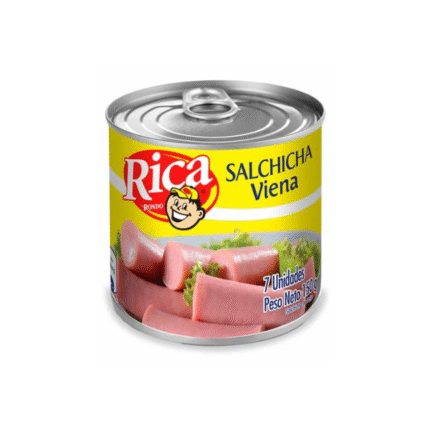 SALCHICHA VIENA RICA*150GR CJ*48