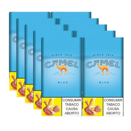 CIGARRILLO CAMEL AZUL  KS 10 CJ*50