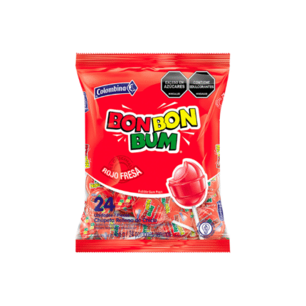 CHUPETA BONBONBUM S.ROJO CJ*15