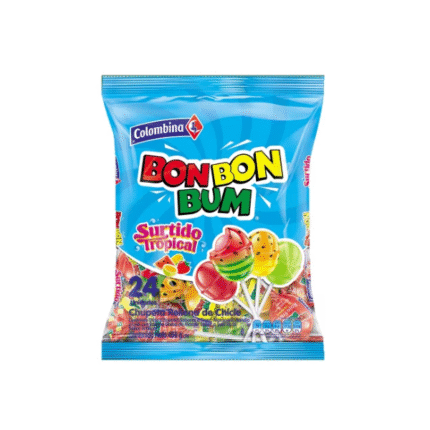 CHUPETA BONBONBUM S.TROPICAL*24*15