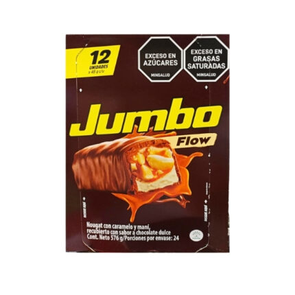 CHOCOLATINA JUMBO FLOW NEGRA*12 UNID 48GR CJ*12
