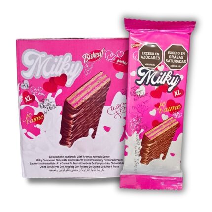 GALLETA MILKY S.FRESA*24 CJ*6