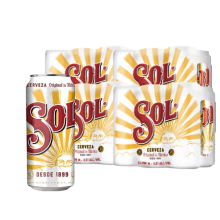 CERVEZA SOL LATA 269ML