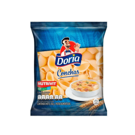 DORIA CONCHAS CLASICA 250GR CJ*24