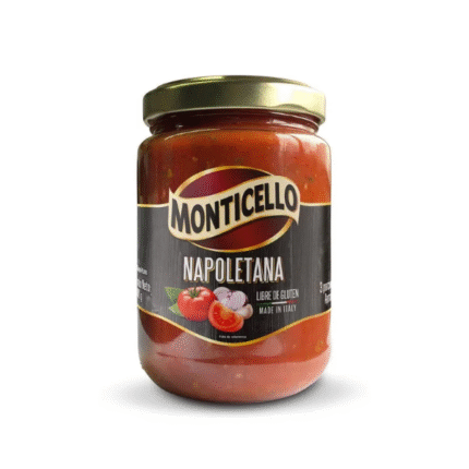 MONTICELLO SALSA NAPOLETANA FRASCO 400GR CJ*12