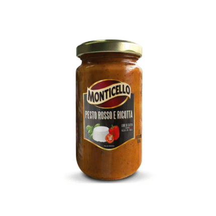 MONTICELLO SALSA PESTO ROSSO E RICOTTA FRAS.190GR CJ*12