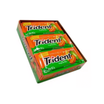 CHICLE TRIDENT*18 S. TROPICAL CJ*30