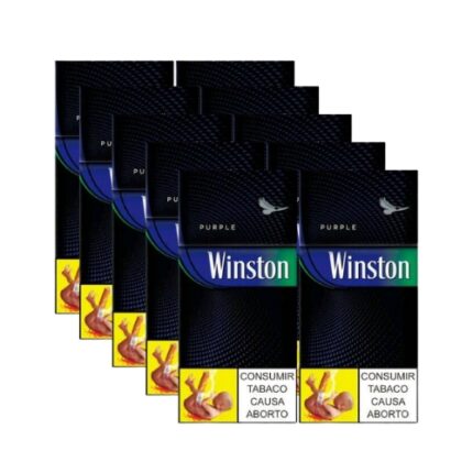 CIGARRILLO WINSTON MORA 1 CAPSULA 10 CJ*50