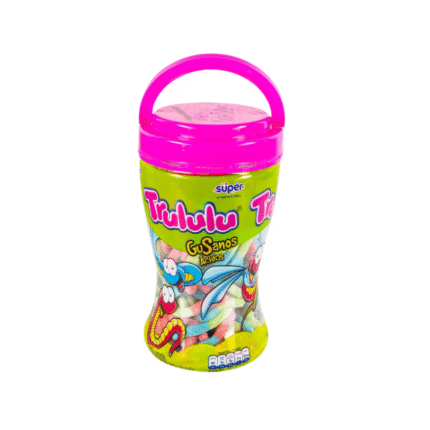 GOMAS TRULULU GUSANITOS POTE *12