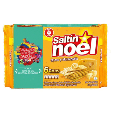 SALTIN NOEL QUESO MANTEQUILLA MEGA 6 TACOS