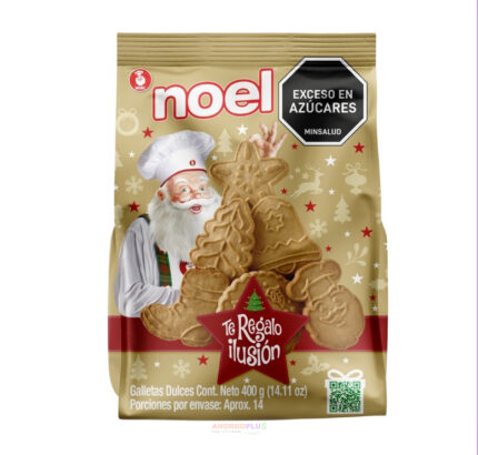 NVD GALLETA NOEL BOLSA 400GR CJ*12