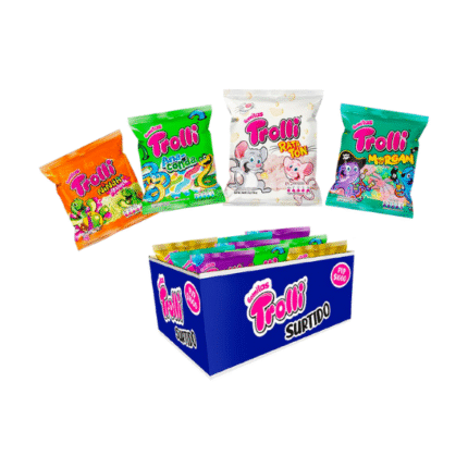 GOMAS TROLLI AZUL(ANILL,MORG,ANAY,NINJ*40GR CJ*24