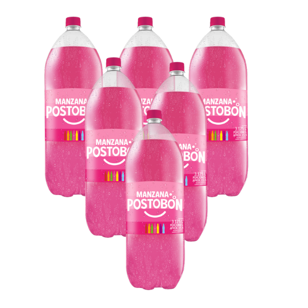 GASEOSA 3LT MANZANA POSTOB *6