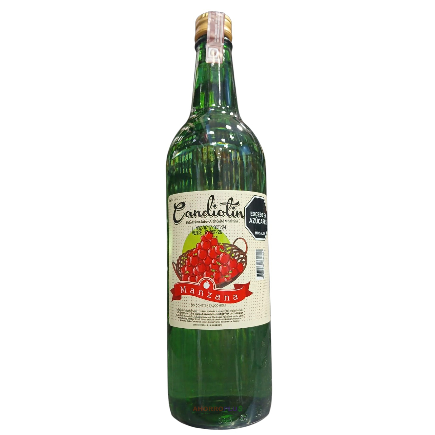 VINO CANDIOTIN 0 BT MANZANA*12