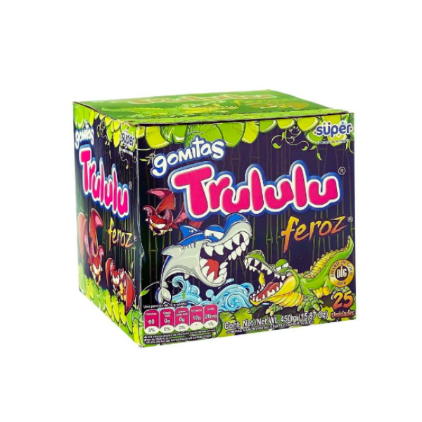 GOMAS TRULULU FEROZ *450GR *25UNI CJ*12