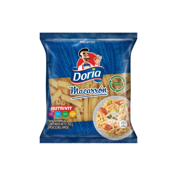 DORIA MACARRON CLASICA 250GR CJ*24