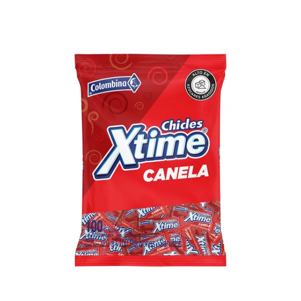 CHICLE XTIME S. CANELA CJ*24