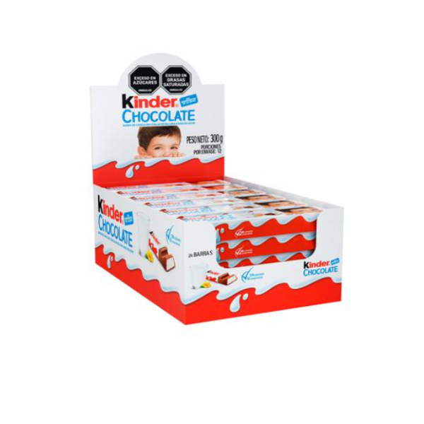 CHOCOLATINA KINDER BARRA*24 *8