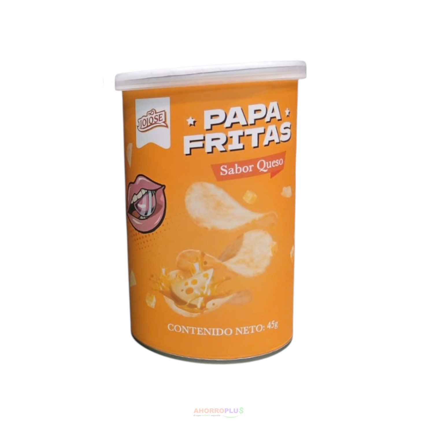 NVD PAPAS FRITAS JOJOSE S.QUESO 45 GR CJ*48