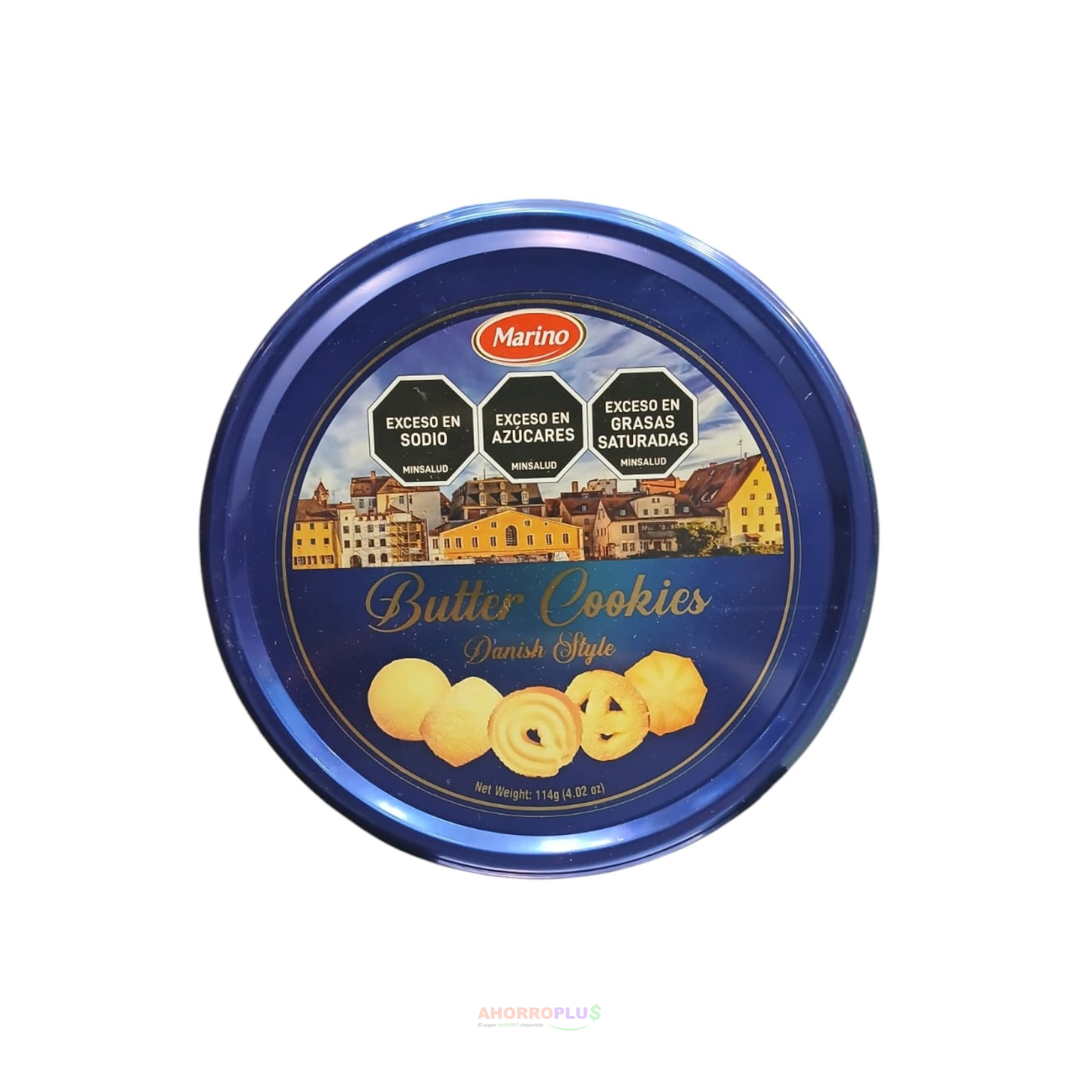 NVD GALLETAS DASESAS MARINO 114 GR LATA CJ*24
