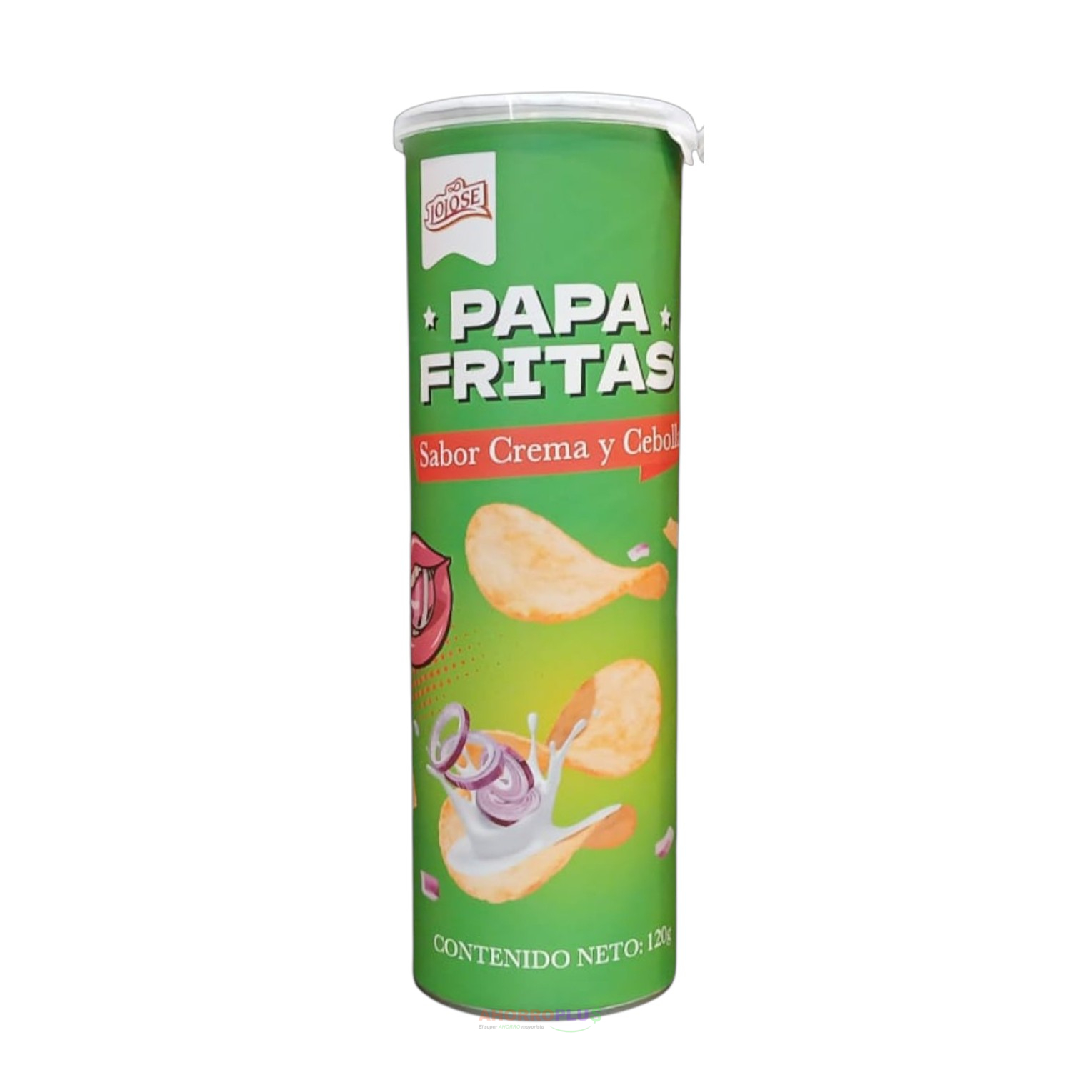 NVD PAPAS FRITAS JOJOSE S.CEBOLLA 120GR CJ*24