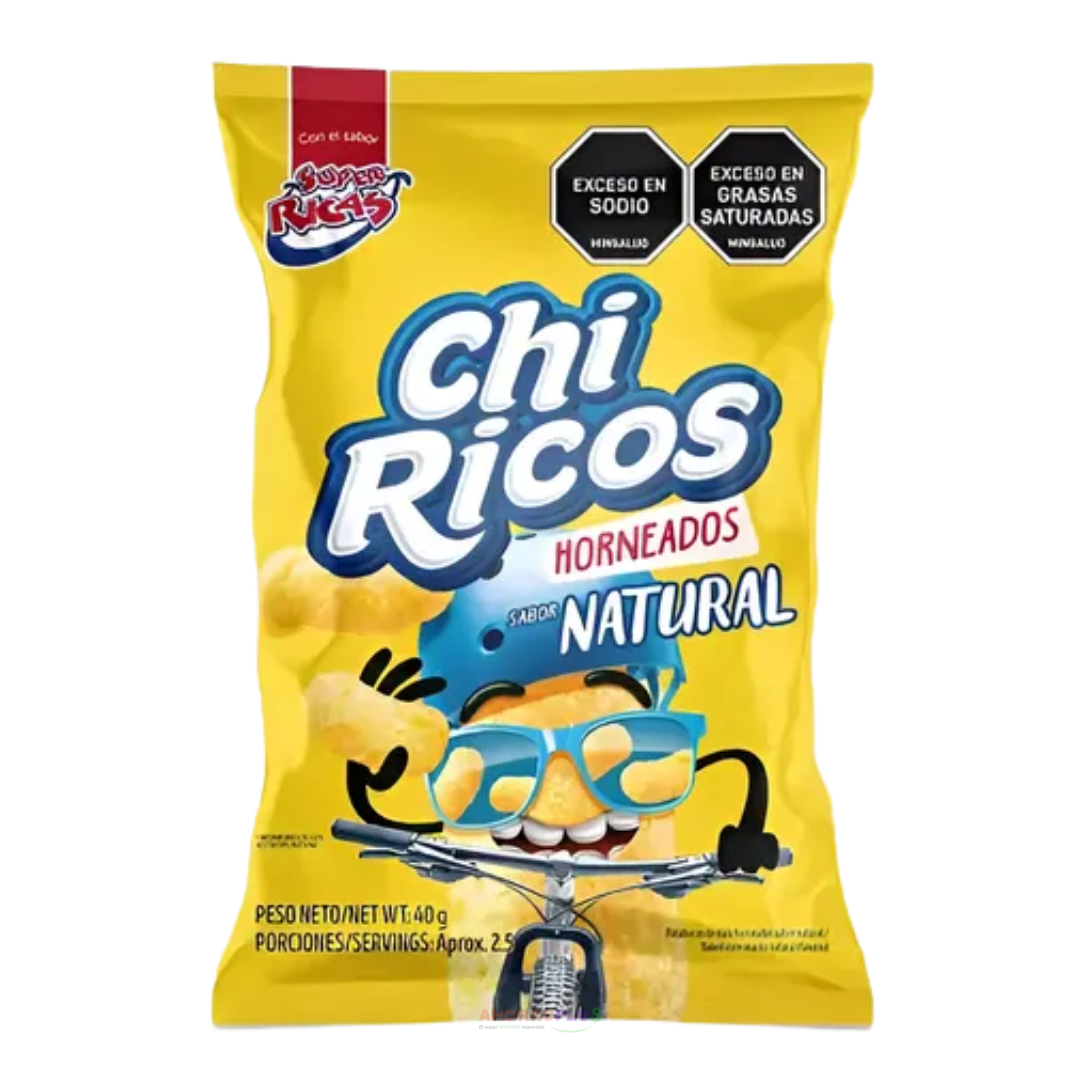 CHIRRICOS HORNEADOS NATURAL*40GR