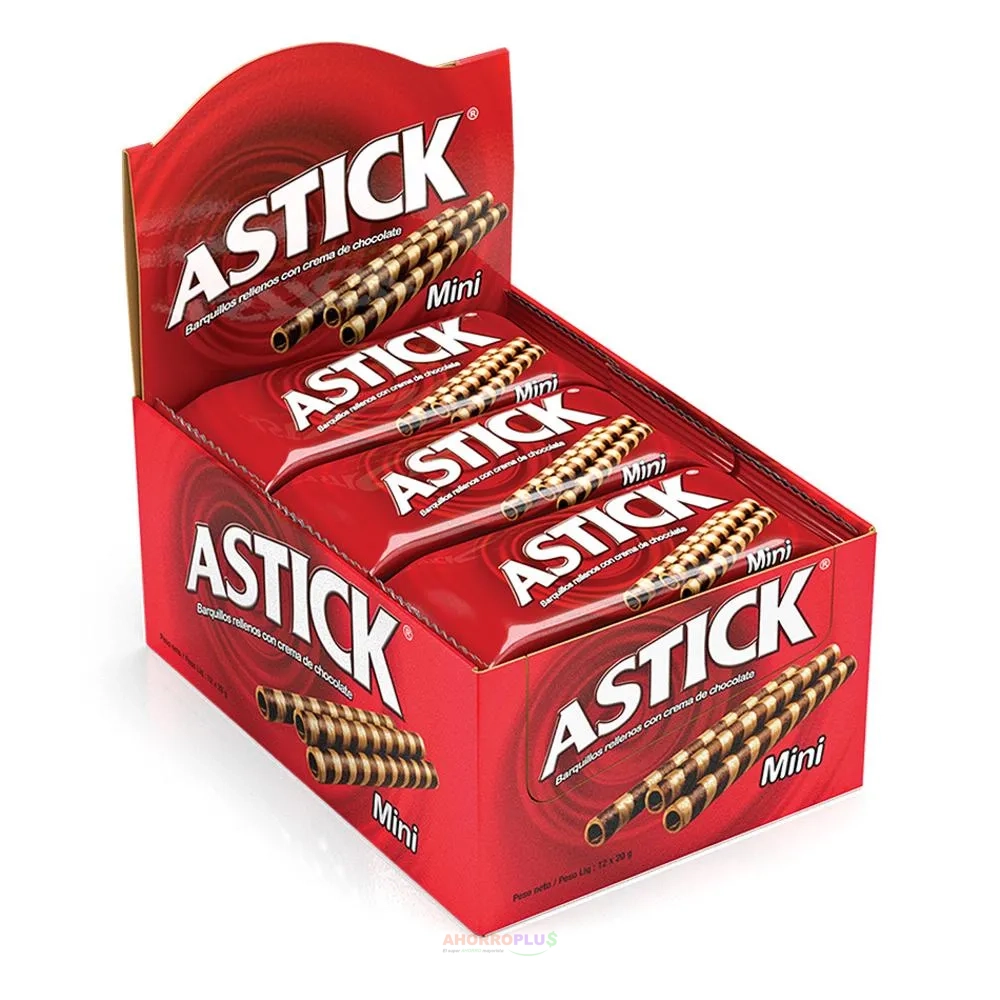 BARQUILLOS ASTICK MINI CJ*12