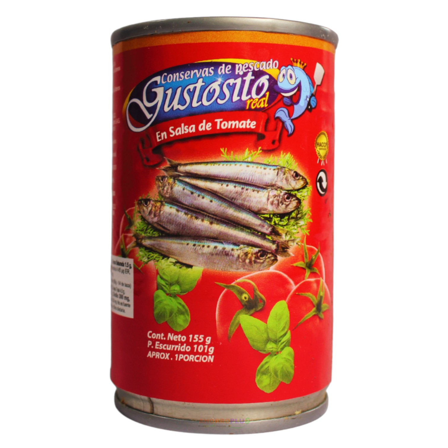 SARDINA GUSTOSITA TOMATE 155GR CJ*50