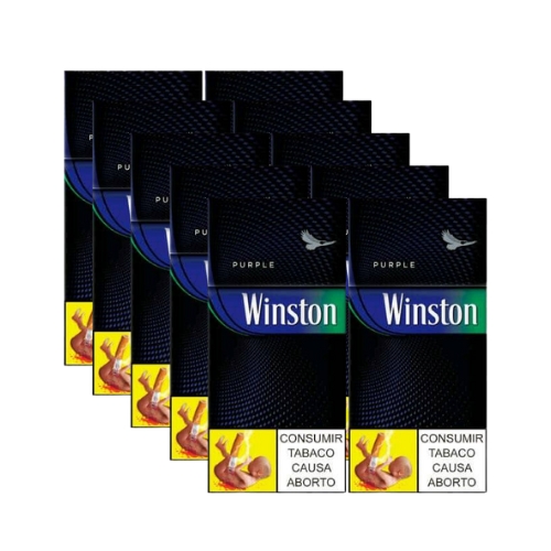 CIGARRILLO WINSTON MORA 1 CAPSULA 10 CJ*50
